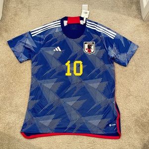 Adidas Japan World Cup jersey 10 Minamino Men size XL NWT